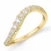 diamant ring i 14 karat gull 0,401 ct