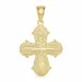18 x 30 mm dagmarkors i 14 karat gull