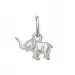 Lille elefant anheng i sølv