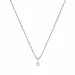 lab grown diamant anheng med halskjede i 925 karat sølv  0,035 ct