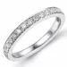 diamantring i 14 karat hvitt gull 0,26 ct