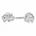 Aagaard elefant øredobber i sølv