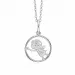 Aagaard stjernetegn jomfruen anheng med halskjede i sølv