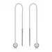 Støvring Design kule ear lines i sølv
