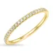zirkon ring i 9 karat gull