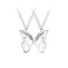 Best friends sommerfugl sett med 2 halskjeder i sølv - Little Ones