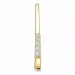 Diamant anheng i 14 karat gull 0,256 ct