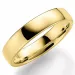 blank 5 mm giftering i 9 karat gull