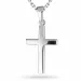 kors halskjede i sølv med anheng i sølv - Amoré
