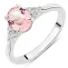 rosa ring i sølv