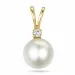 perle anheng i 9 karat gull 0,02 ct
