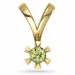 peridot anheng i 9 karat gull 0,30 ct