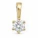 0,20 ct lab grown diamant solitaireanheng i 9 karat gull 0,20 ct