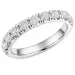 lab grown diamant ring i 14 karat hvitt gull 1,0 ct