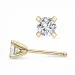 2 x 0,20 ct lab grown diamant solitaireørepynt i 14 karat gull med lab grown diamant 