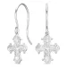 dagmarkors øredobber i sølv
