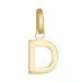 bokstav d anheng i 8 karat