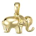elefant anheng i 8 karat