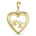 hjerte anheng i 8 karat - Gold Collection