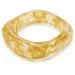 gul bangle i resin - AURA
