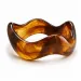 konjakk farget bangle i resin - AURA