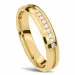 Damering i 14 karat gull 0,001 ct