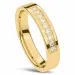 diamant giftering i 14 karat gull 0,135ct ct