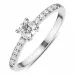 zirkon ring i sølv