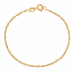BNH singapore armbånd i 14 karat gull 17 cm x 1,5 mm