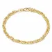 BNH singapore armbånd i 8 karat 18,5 cm x 3,5 mm