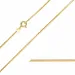 BNH slangehalskjede i 8 karat 42 cm x 1,0 mm