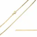 BNH slangehalskjede i 14 karat gull 42 cm x 1,3 mm