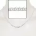 BNH bismark halskjede i sølv 45 cm x 5,0 mm