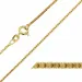 BNH veneziahalskjede i 8 karat 50 cm x 1,3 mm