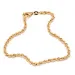 BNH cordel armbånd i 14 karat gull 18,5 cm x 2,7 mm