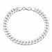BNH panserarmbånd i sølv 18,5 cm x 6,6 mm