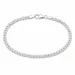 BNH Bismark armbånd i sølv 18,5 cm x 3,5 mm