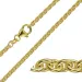 BNH Anker rund armbånd i 14 karat gull 21 cm x 2,0 mm
