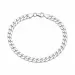 BNH panserarmbånd i sølv 18,5 cm x 6,0 mm