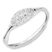 zirkon ring i sølv - Lumé Illume