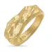 ring i forgylt messing - Lumé Etched