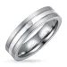 kolleksjonsprøve ring i titanium og sølv
