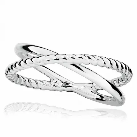 kryss ring i sølv
