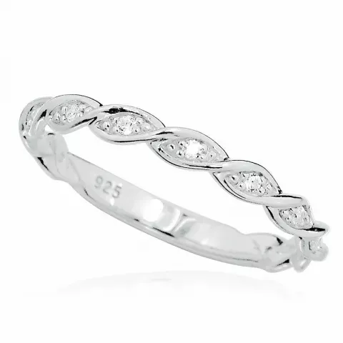 Elegant smal ring i sølv