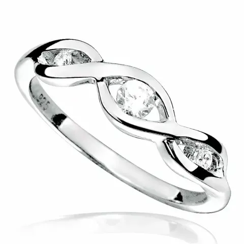vridd ring i sølv