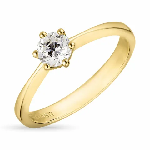 zirkon ring i 8 karat