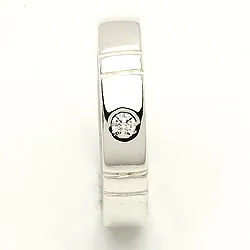 Giftering fra rs of scandinavia i sølv