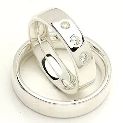 Gifteringer fra rs of scandinavia i sølv