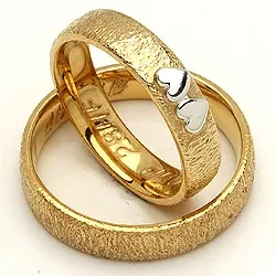 Gifteringer fra rs of scandinavia i 14 karat gull og hvitt gull