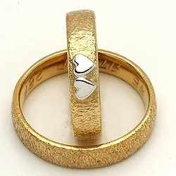 Gifteringer fra rs of scandinavia i 14 karat gull og hvitt gull